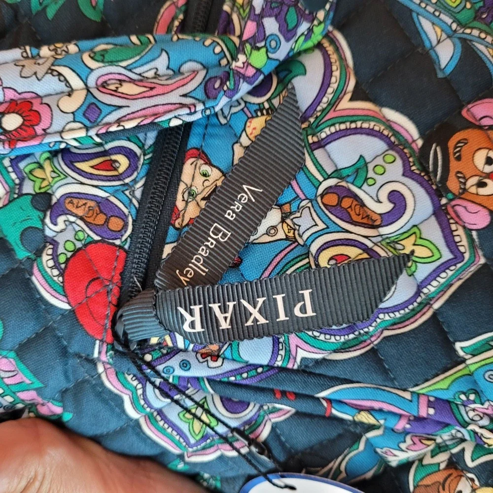 New Vera Bradley Disney Pixar Toy Story Small Backpack Womens NWT Paisley